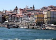 Cais da Ribeira waterfront in Porto, Portugal. Photos by Stephen Addison